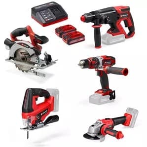 EINHELL EXPERT TE-TK 18/5 +2 (CD+CS+WS+JS+HD) KIT 5 MAQUINAS
