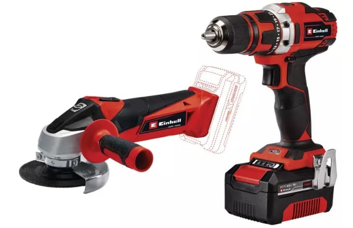 EINHELL EXPERT TE-TK 18/2 (CD+AG) KIT 2 MAQUINAS