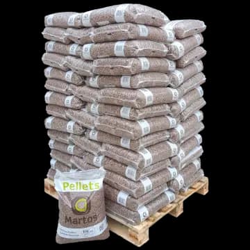 PELLETS 6MM SACO 15KG EN PLUS A1 - PALETE