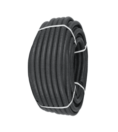 TUBO ANELADO CINZA COM GUIA - TUBO FLEXIVEL - 320N