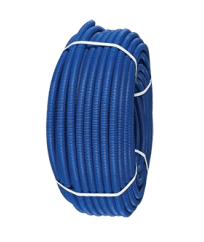 TUBO ANELADO AZUL COM GUIA - TUBO FLEXIVEL - 750N