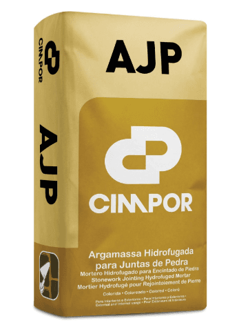 CIMPOR ARGAMASSA HIDROFUGADA PARA JUNTAS DE PEDRA AJP2 25KG