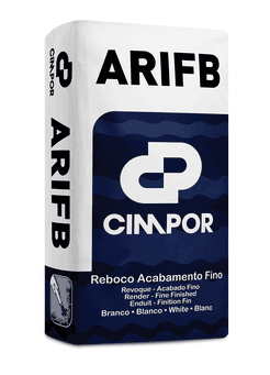 CIMPOR ARGAMASSA DE REBOCO INTERIOR PROJETAVEL - ACABAMENTO FINO BRANCA - ARIFB 25KG - PALETE