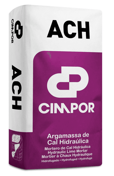 CIMPOR ARGAMASSA DE CAL HIDRAULICA HIDROFUGADA - ACH 25KG