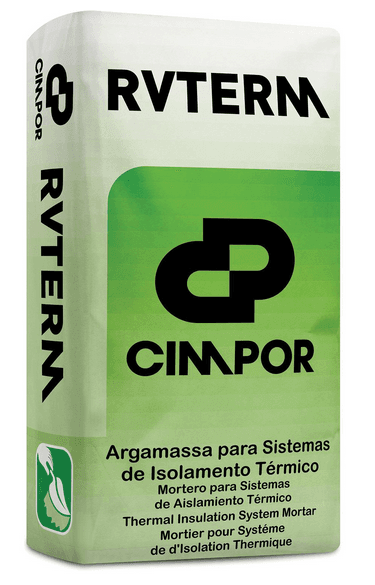 CIMPOR ARGAMASSA DE COLAGEM E REVESTIMENTO PARA SISTEMAS DE ISOLAMENTO TERMICO - RVTERM 25KG