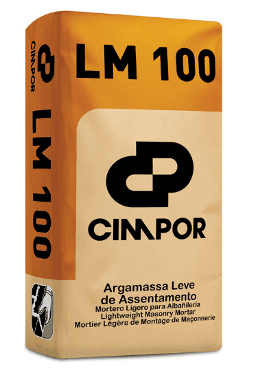 CIMPOR LM100 ARGAMASSA LEVE DE ASSENTAMENTO DE ALVENARIA 12KG