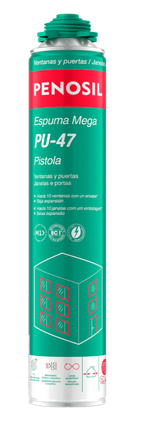 PENOSIL ESPUMA MEGA PU-47P PISTOLA 750ML