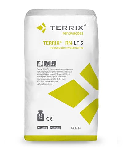 TERRIX RN-LF 0,5MM 25KG ARGAMASSA NIVELAMENTO