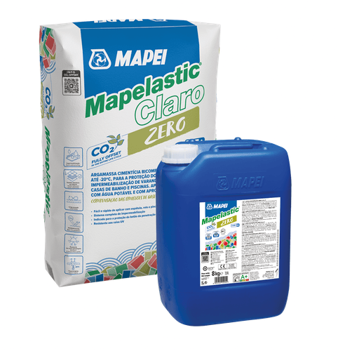 MAPEI MAPELASTIC CLARO ZERO KIT(A + B) DE 32KG