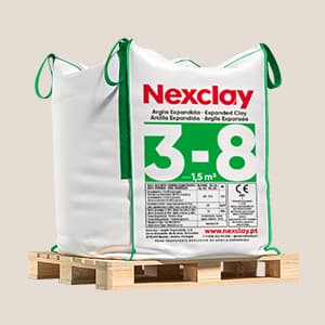 NEXCLAY ARGILA EXPANDIDA BIG BAG 1.5M3 - 3-8