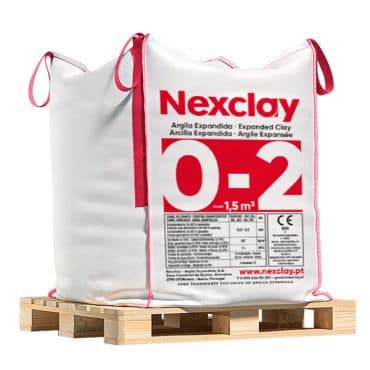 NEXCLAY ARGILA EXPANDIDA BIG BAG 1.5M3 0-2