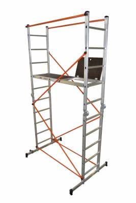 ANDAIME MULTIPLUS EM ALUMINIO COM PRANCHA