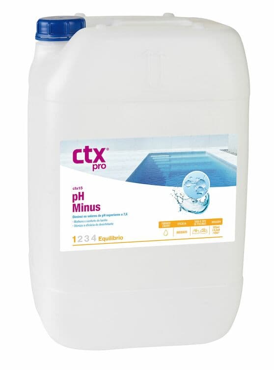 CTX 15 PH MINUS LIQUIDO MINORADOR PH LIQUIDO FORMULA DILUIDA