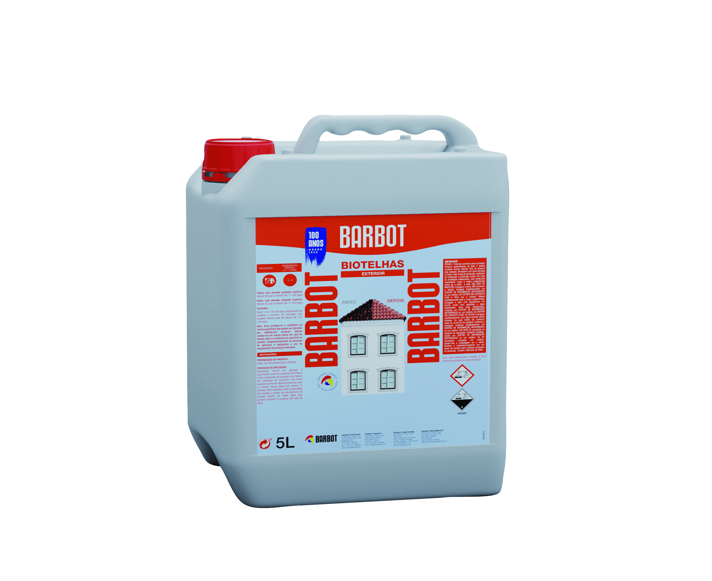 BARBOT BIOTELHAS 5L