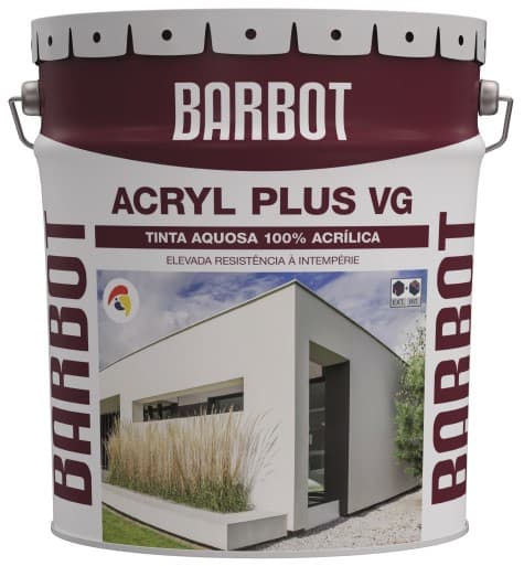 BARBOT ACRYL PLUS VG 15LT BRANCO - PALETE