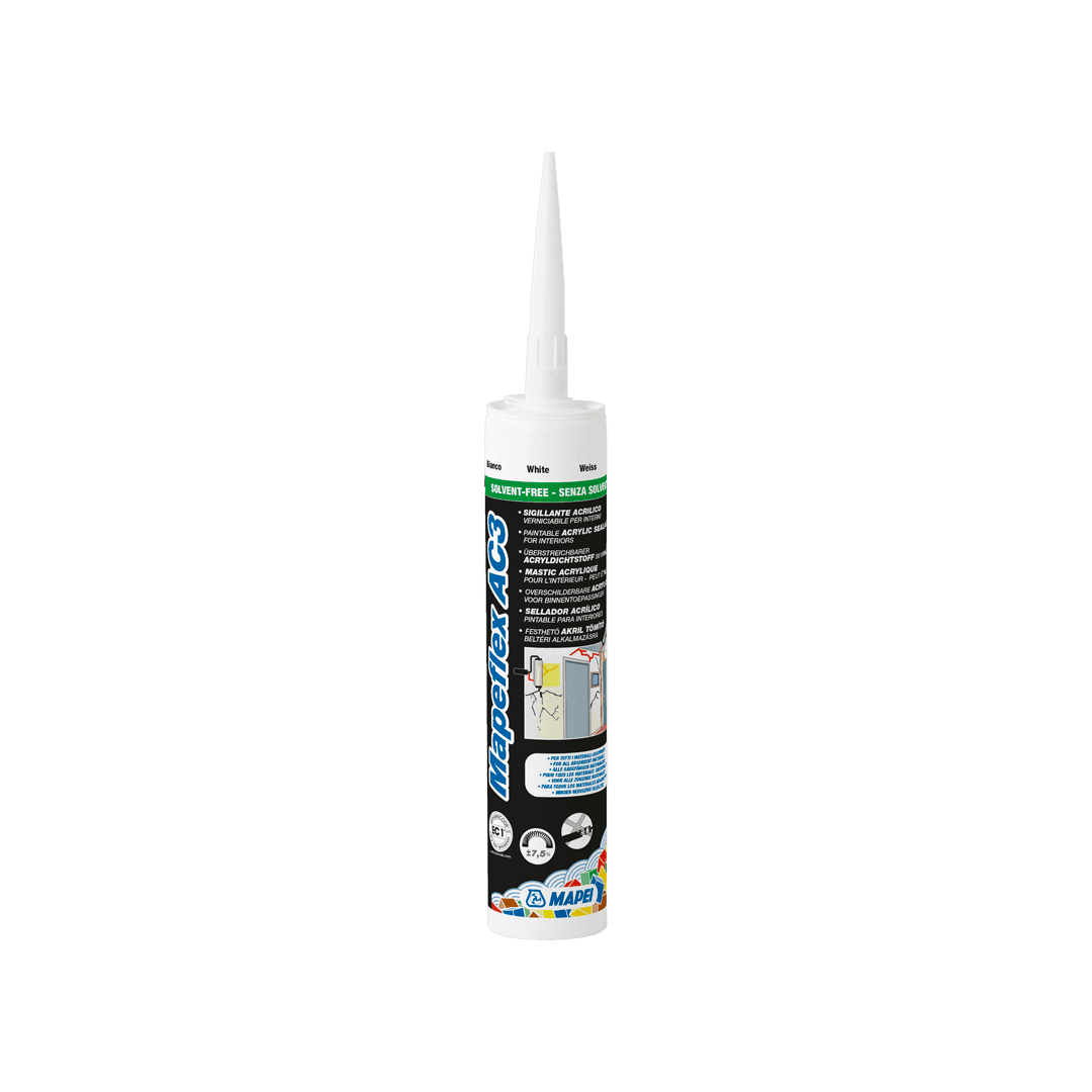 MAPEI MAPEFLEX AC3 310ML WHITE - CAIXA