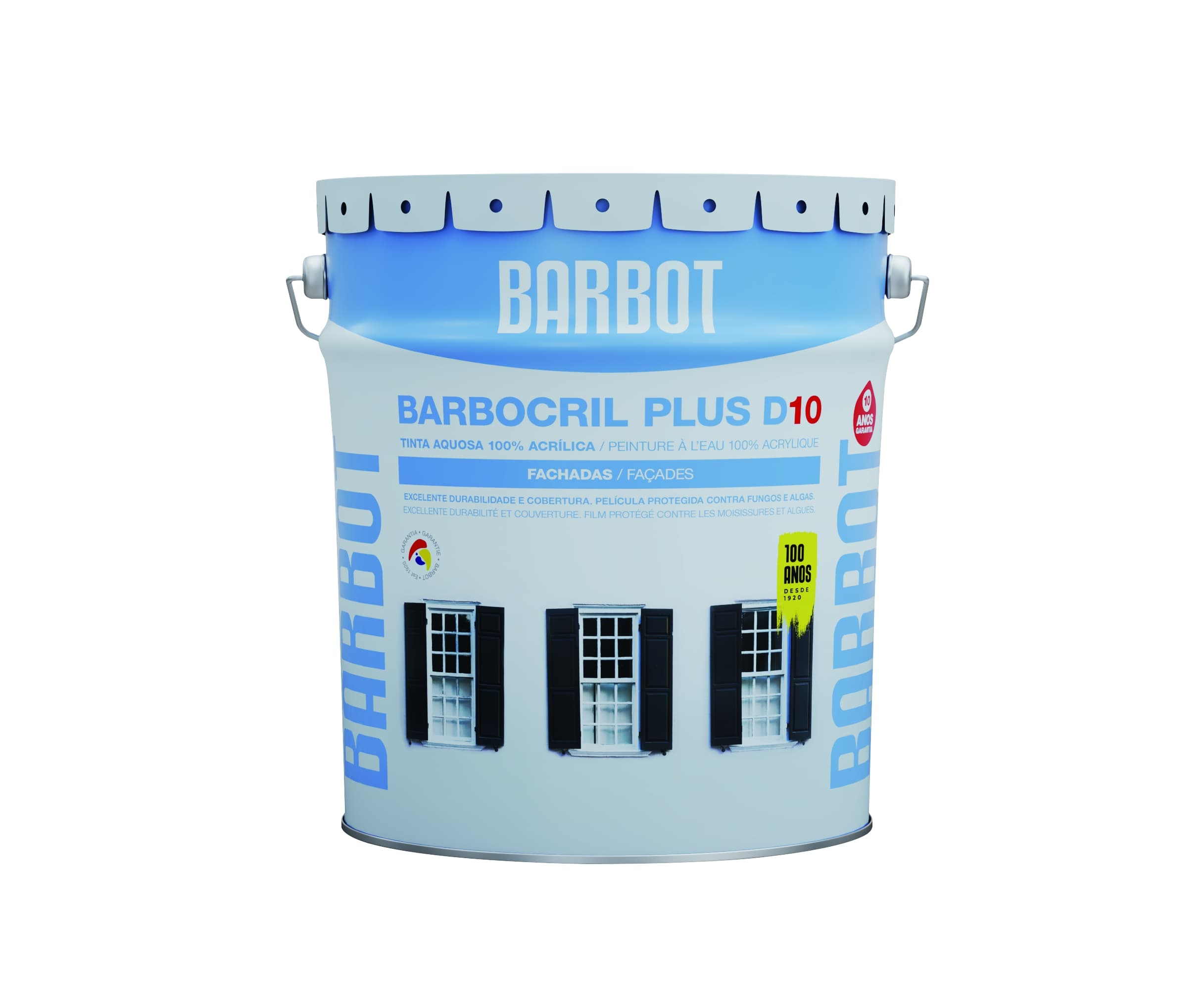 BARBOT BARBOCRIL PLUS D10 15L BRANCO